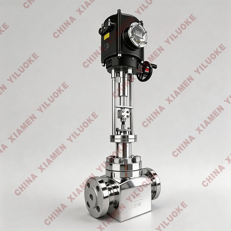 Electric High‑Pressure Control Valve Electric Motorized High‑Pressure Control Valve